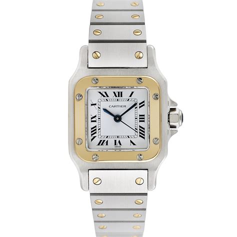 cartier santos galbee ladies watch|cartier santos galbee automatic.